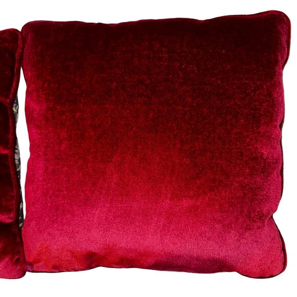 Tapestry Victorian Tapestry Garden Pillows Set 2 15x15 Croquette Cottage Cat - Picture 9 of 10